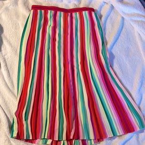 Pleated JCrew Skirt